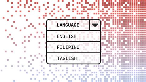 pixelated tagalog|Pixelate in English .